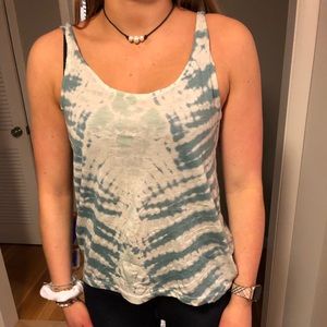 Tie dye urban outfitters tank top scoop neck XS